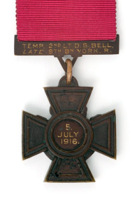 Donald Simpson Bell Victoria Cross Reverse